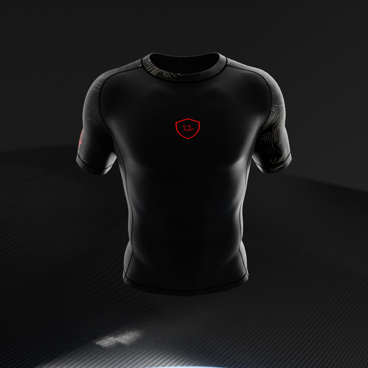 Black Vector Rashguard