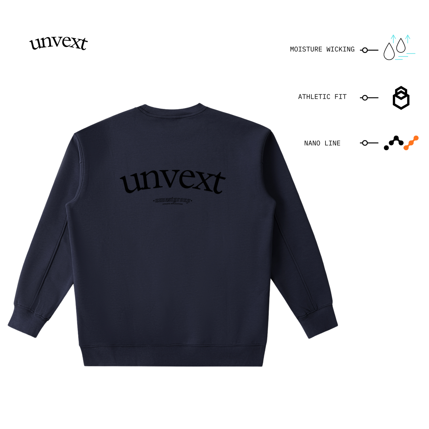 NANO-LINE Athletic Fit Crewneck