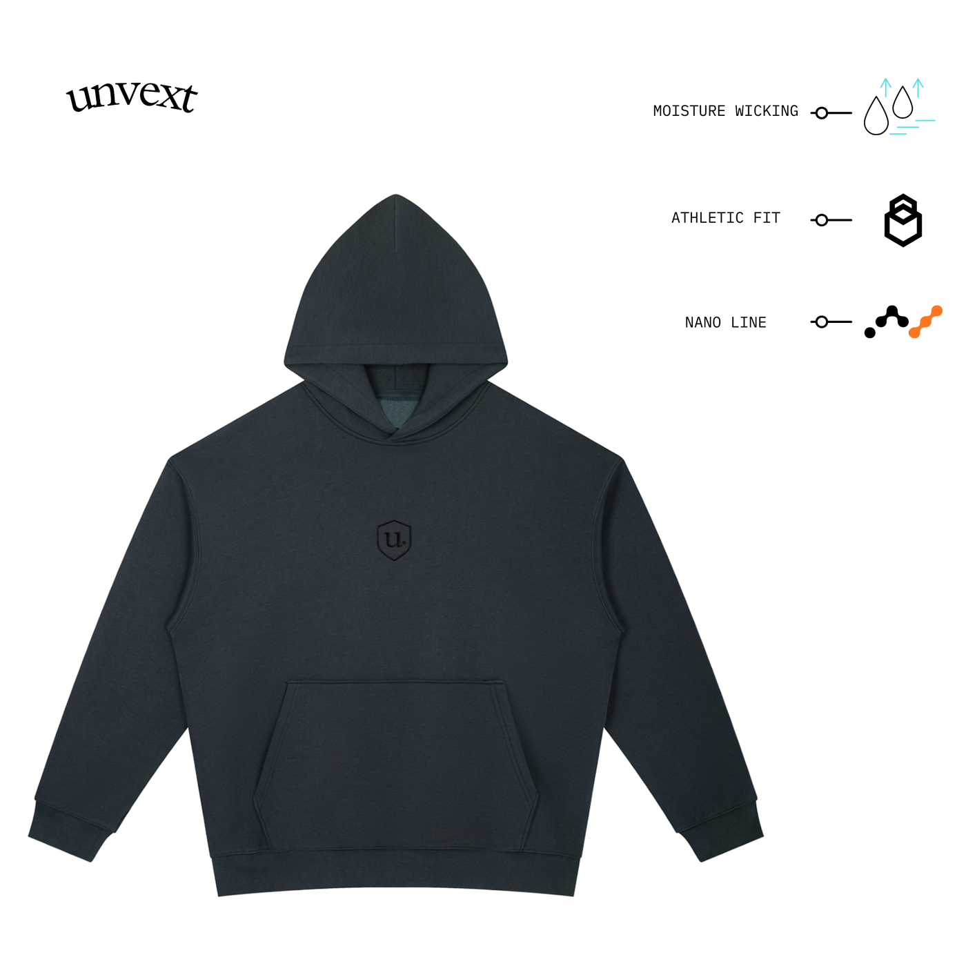 NANO-LINE Athletic Fit Hoodie