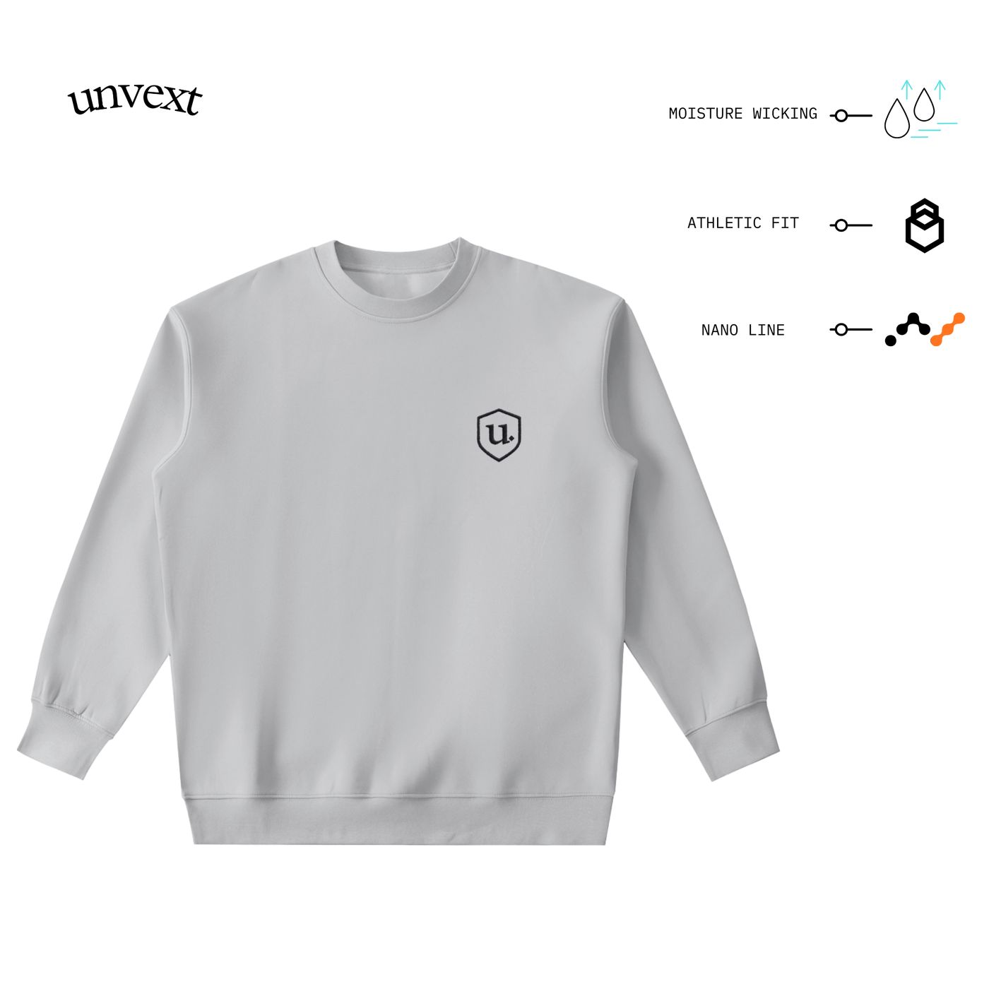 NANO-LINE Athletic Fit Crewneck