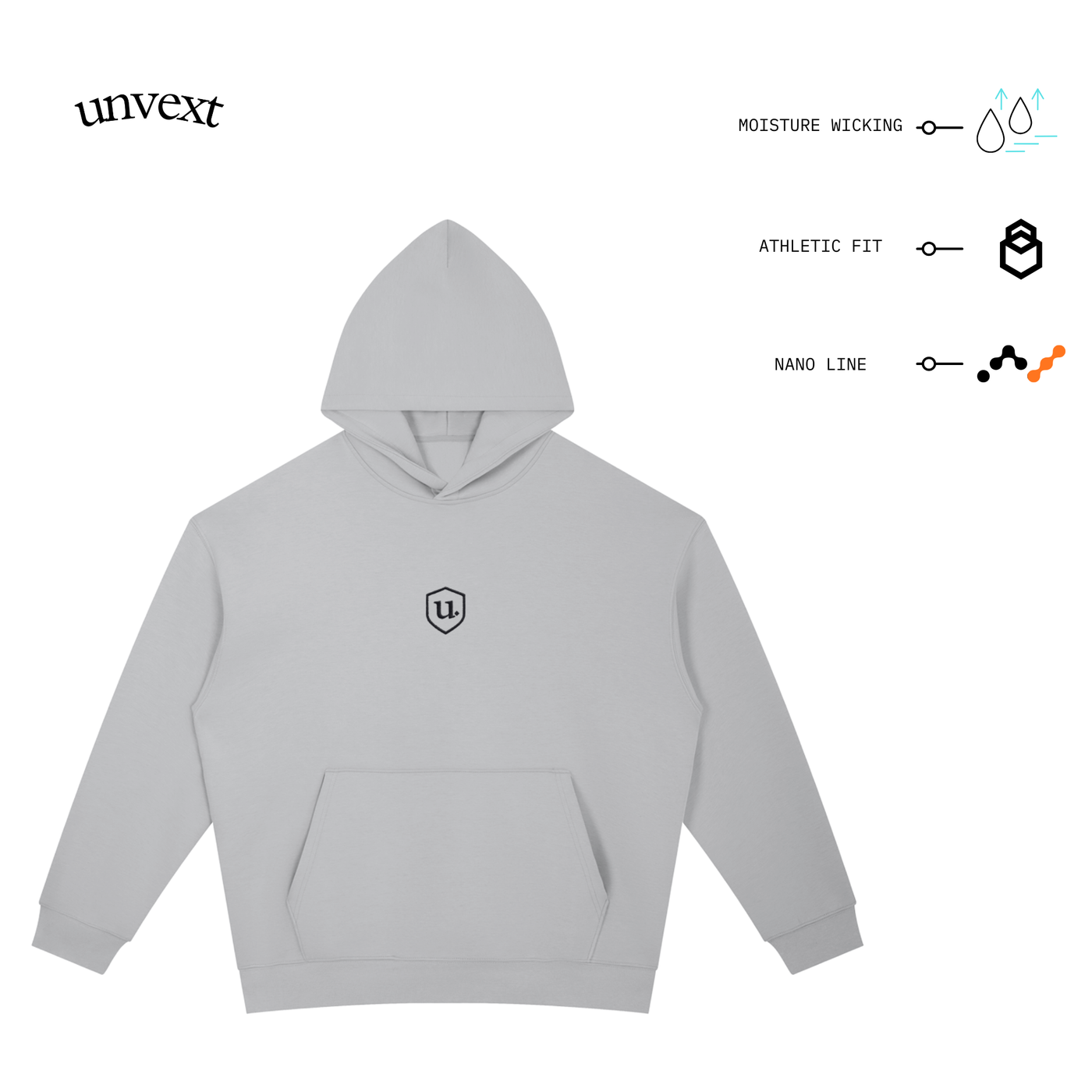 NANO-LINE Athletic Fit Hoodie